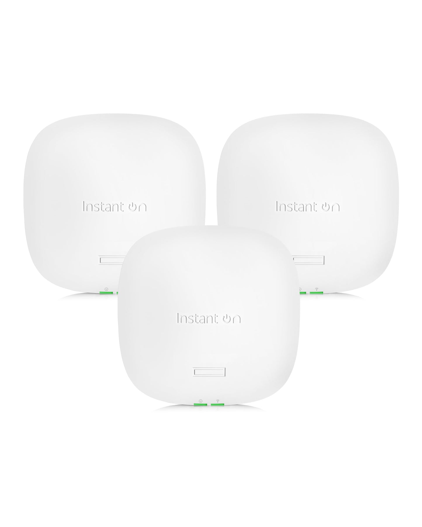 HPE Networking Instant On Access Point AP22 2x2 WiFi 6 Indoor Wireless Access Point (3 Pack) | Long Range, Secure, Smart Mesh Support | Power Source Not Included | US Model (R4W01A-3PACK)